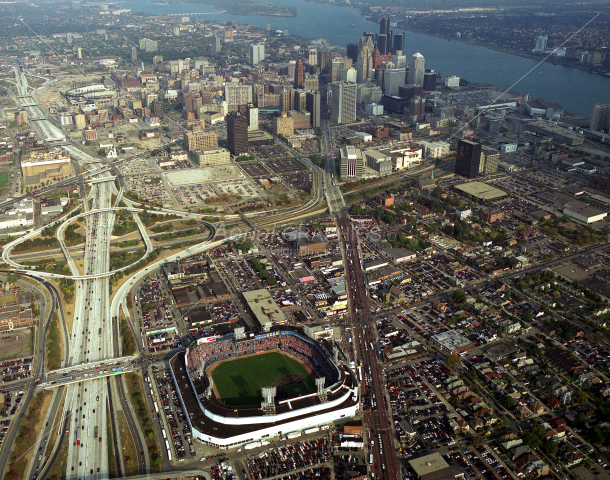 Tiger Stadium Neg4407 in Wayne County, Michigan